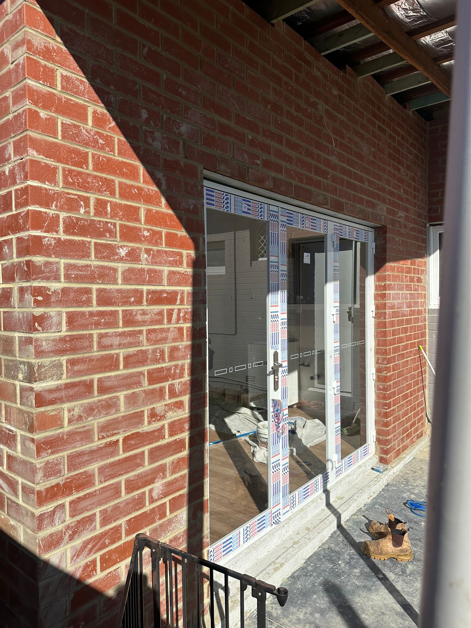 Princess Rd Doubleview rear addition brickwork photo 5